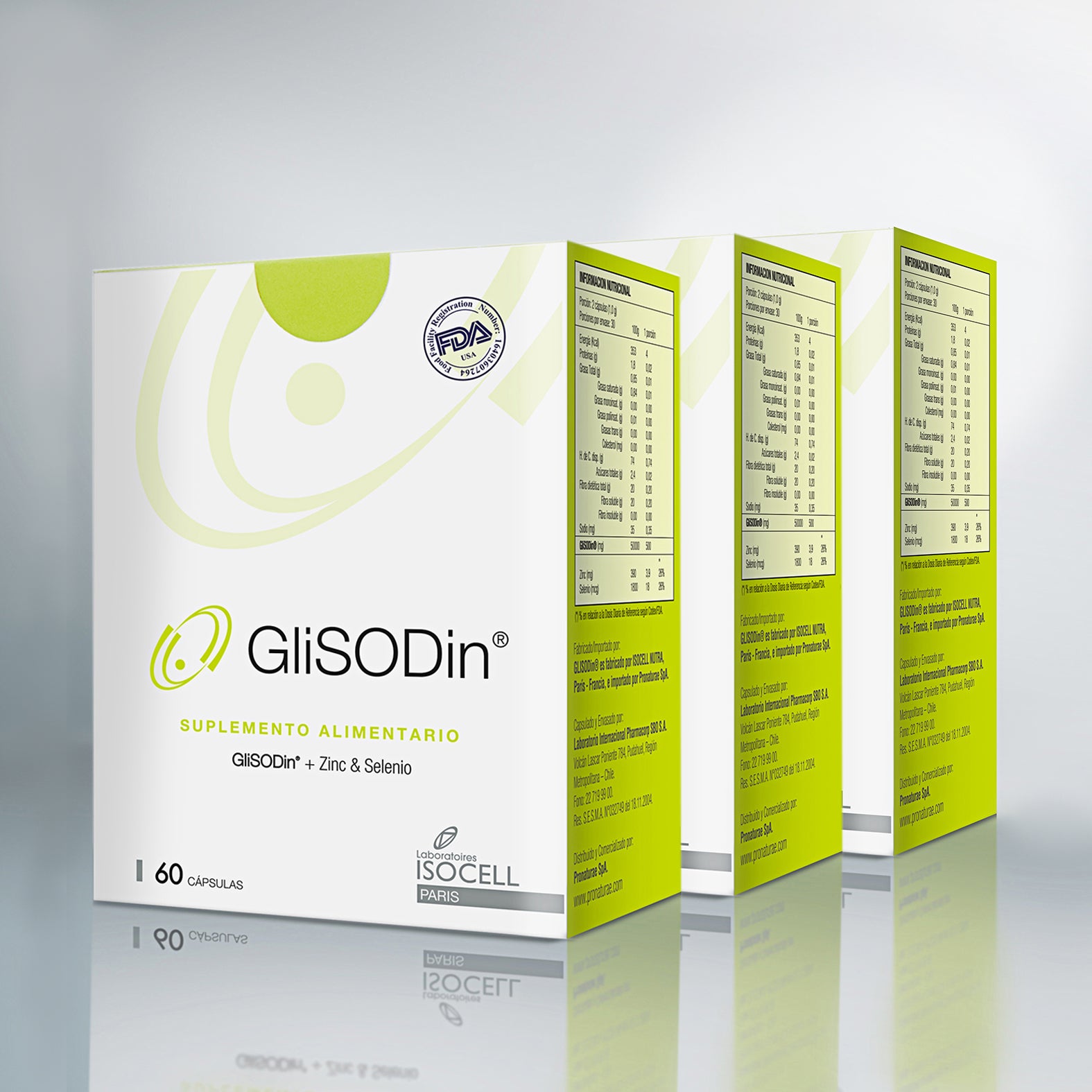 Pack 3 Glisodin