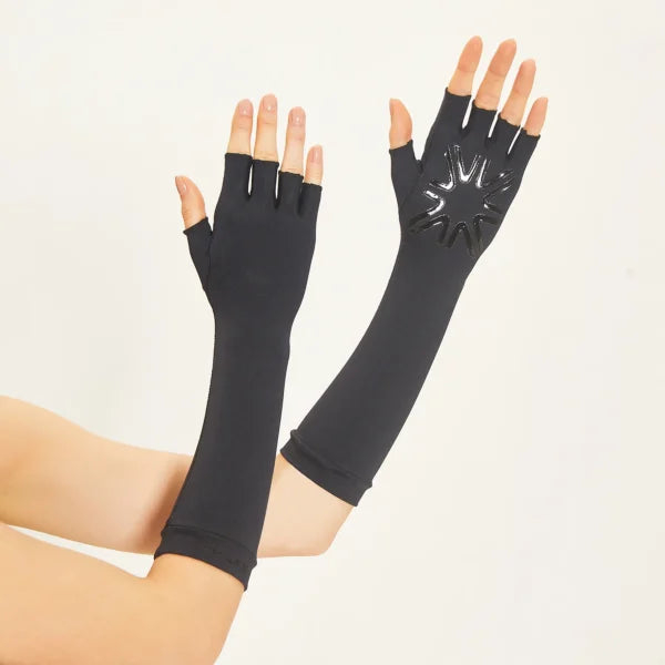UVLINE GUANTES MANGA LARGA COLOR NEGRO