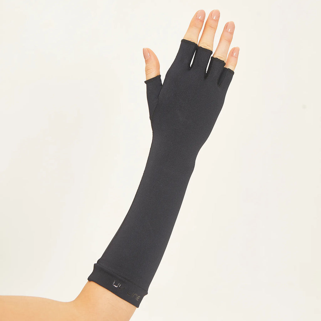 UVLINE GUANTES MANGA LARGA COLOR NEGRO