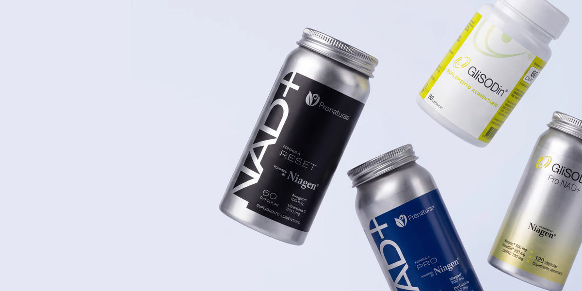 Suplementos NAD+ y GliSODin