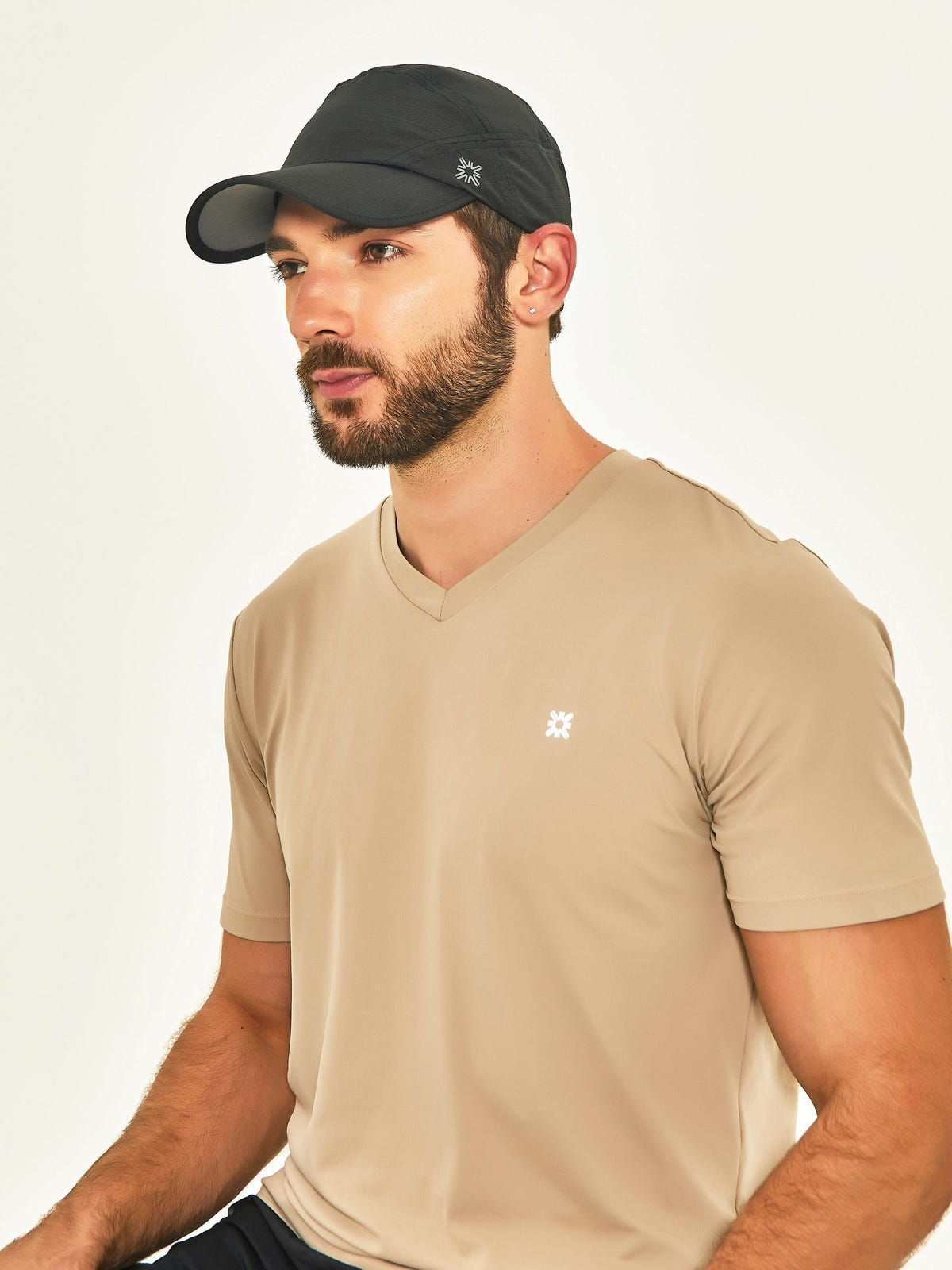 Gorro NewFit Negro en uso